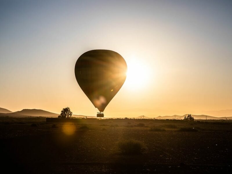 Marrakech : Vol en montgolfière